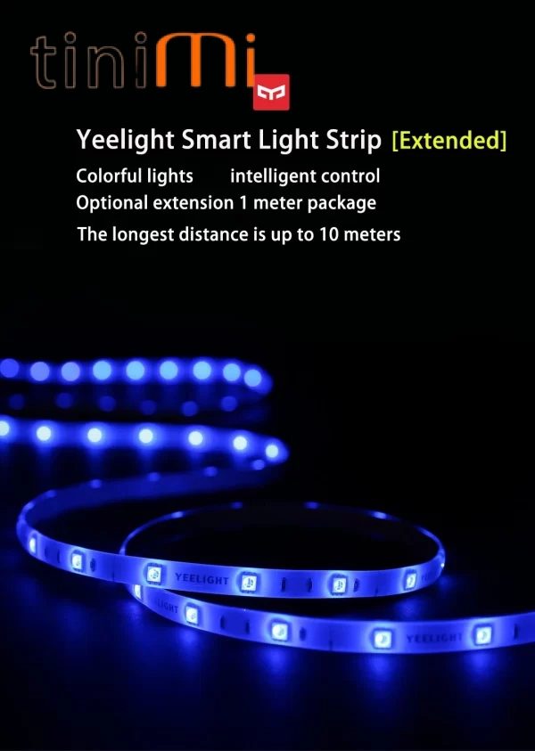 Den led day noi dai 1 met Yeelight lightstrip 1S 2