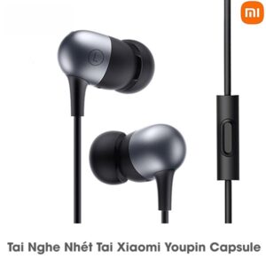 Tai Nghe Nhét Tai Xiaomi Youpin Capsule 3.5mm Âm Thanh Tự Nhiên Có Micro Chất Lượng Cao