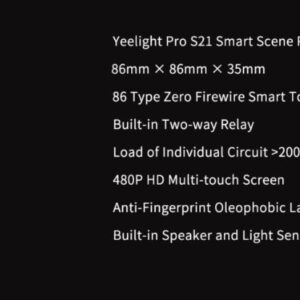 YEELIGHT Pro S21 Smart Scene Panel YLP029